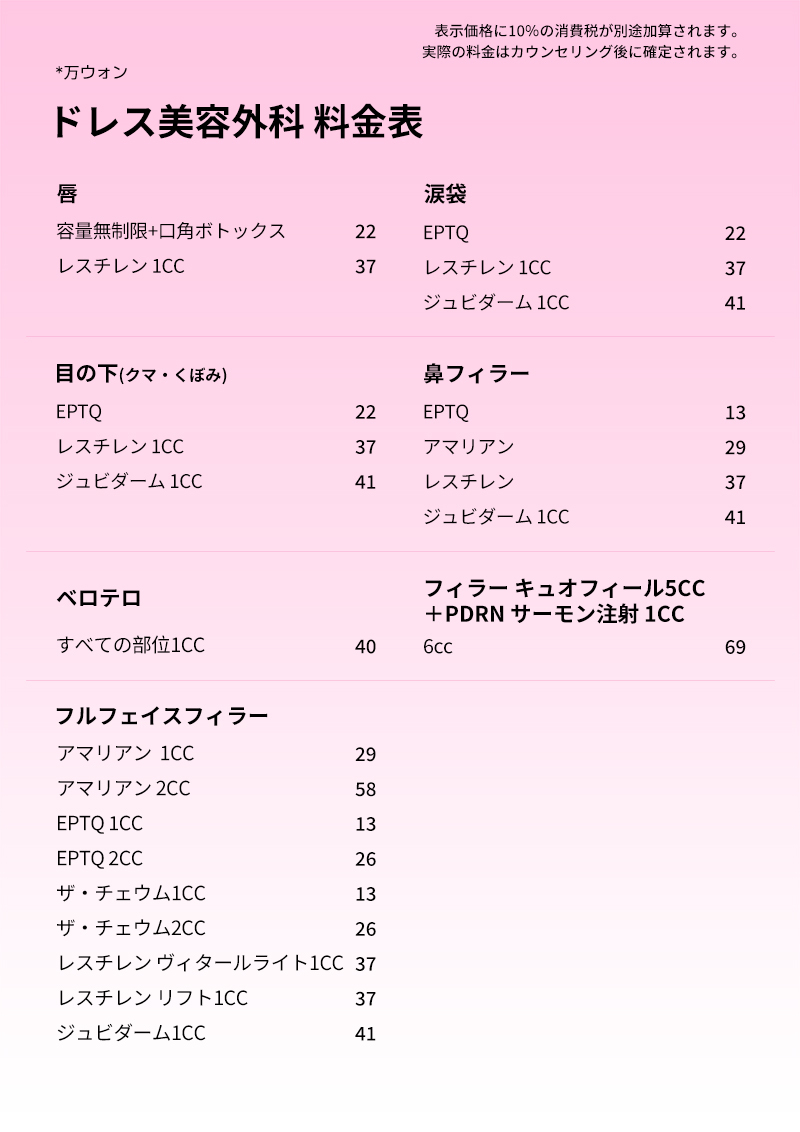 フィラー